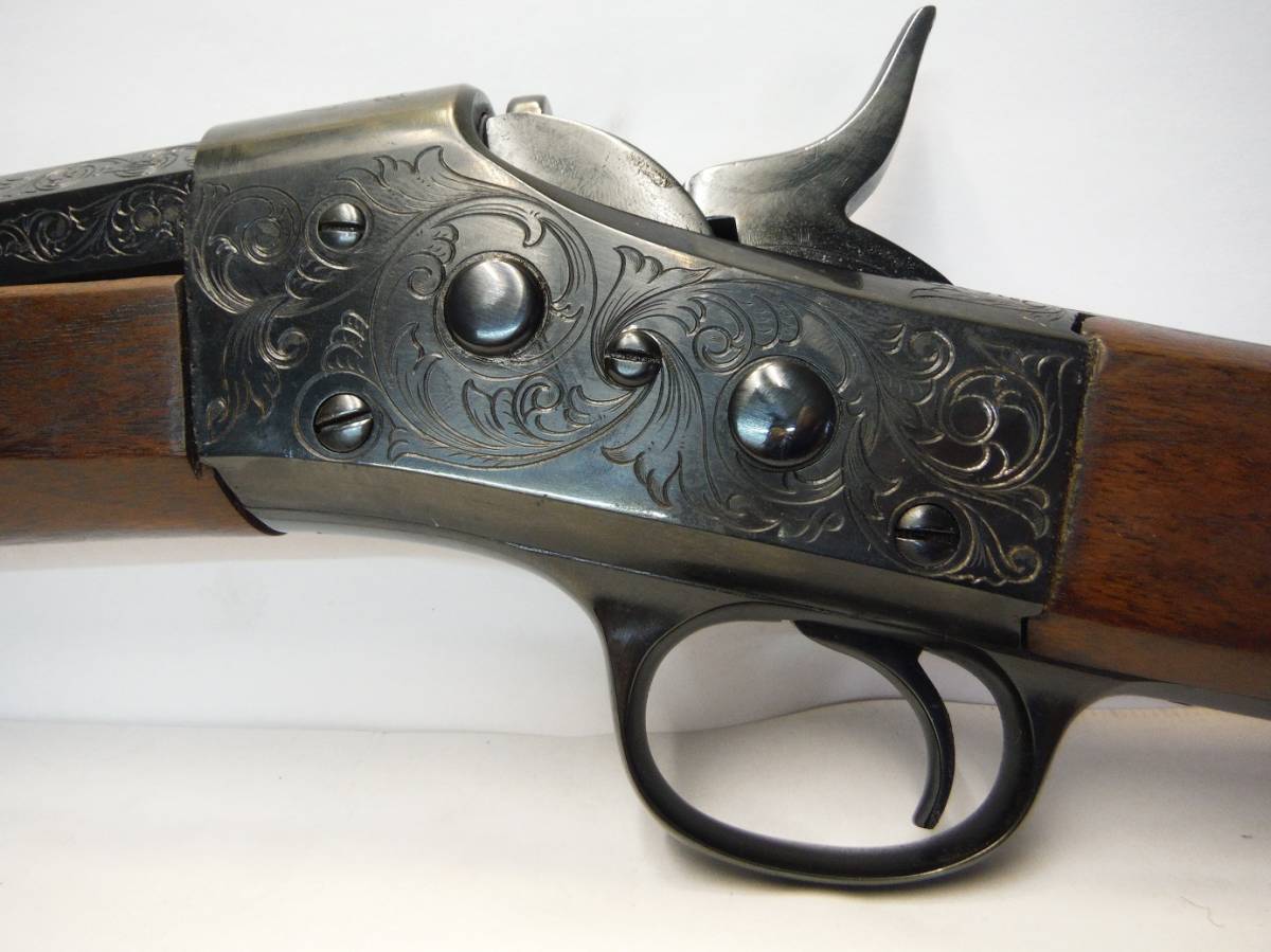 Antique octagon barrel rifle